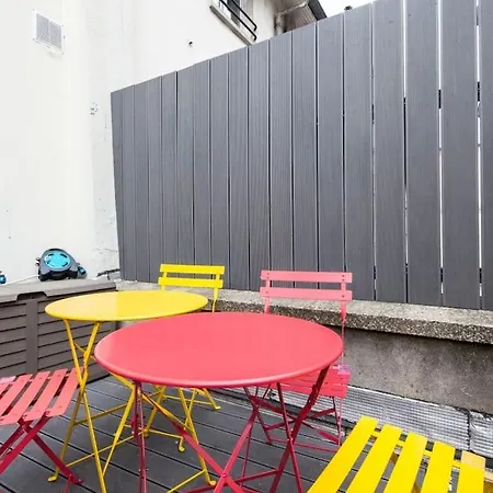 Amazing Terrasse In Center Of Paris Apartment Exterior photo